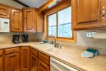Main/Upper Level Kitchen with Coffee Maker & Keurig Coffee Maker